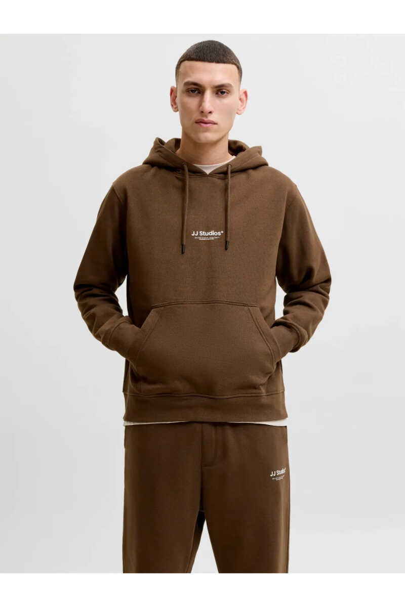 Jack Jones Soho Relax Fit Kapüşonlu Erkek Sweat 12278789 - 1