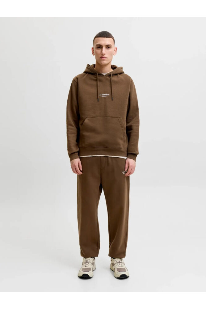 Jack Jones Soho Relax Fit Kapüşonlu Erkek Sweat 12278789 (1)