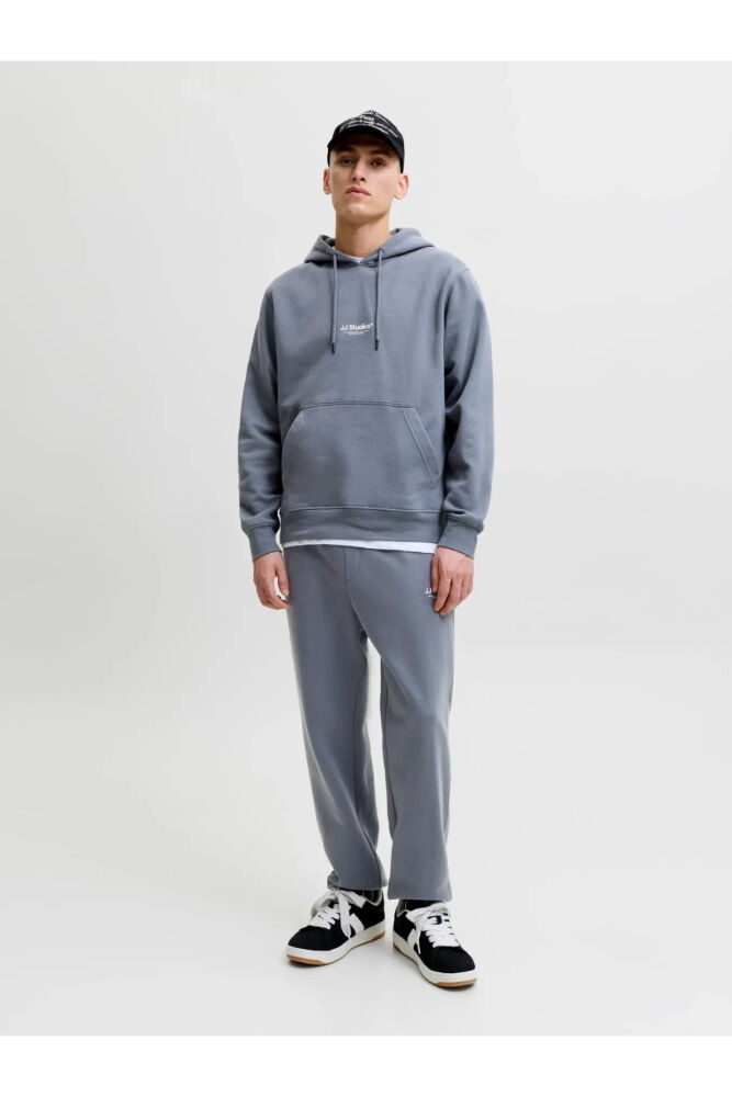 Jack Jones Soho Relax Fit Kapüşonlu Erkek Sweat 12278789 (1)