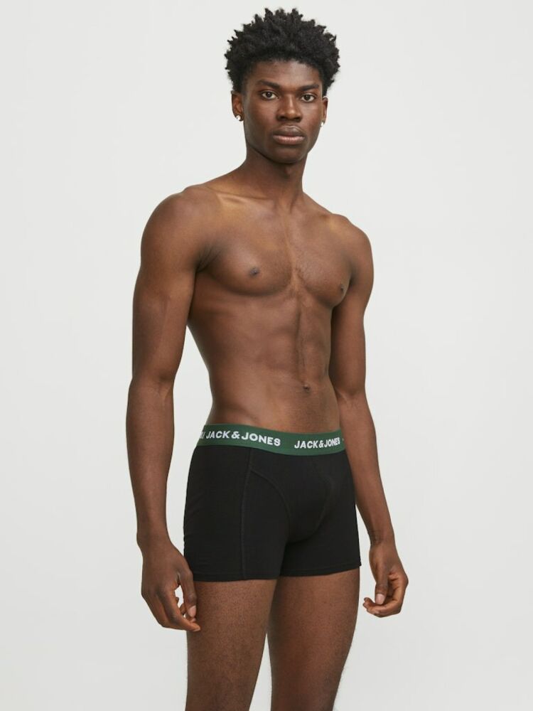 Jack Jones Solıd 5 Li Paket Erkek Boxer 12254366 (1)