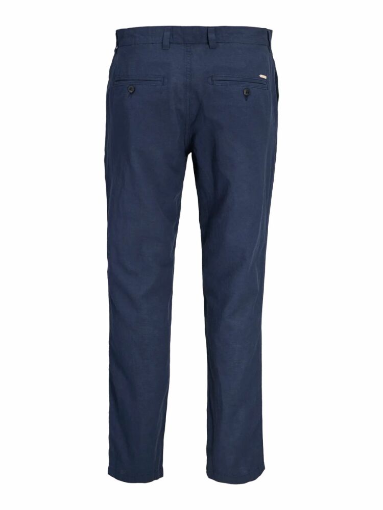 Jack Jones Tace Summer Lınen Blend Tapared Fit Erkek Chino Pantolon 12248604 (1)