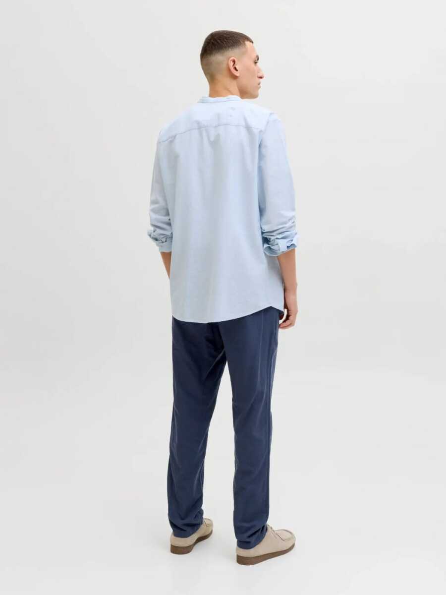 Jack Jones Tace Summer Lınen Blend Tapared Fit Erkek Chino Pantolon 12248604 - 5