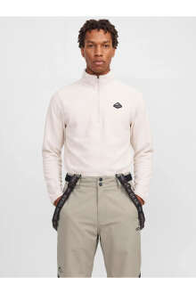 Jack Jones Tıgnes Hıgh Neck Relaxed Fit Fermuarlşı Yaka Erkek Polar 12298298