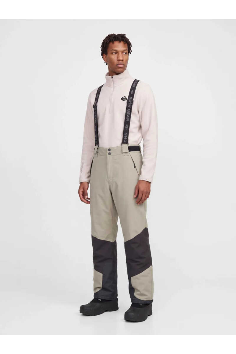 Jack Jones Tıgnes Hıgh Neck Relaxed Fit Fermuarlşı Yaka Erkek Polar 12298298 - 3