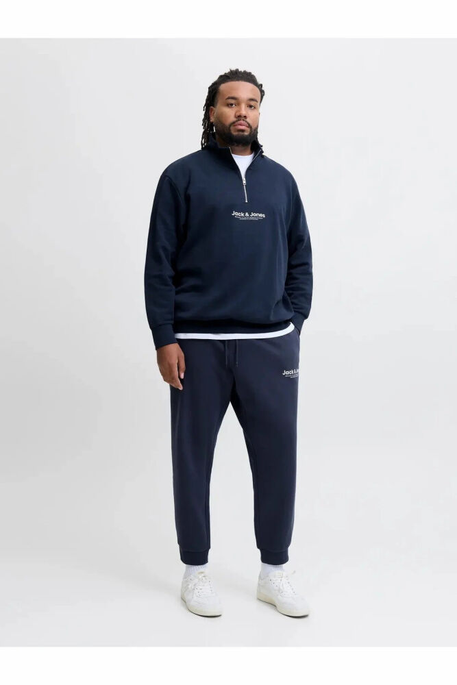 Jack Jones Vesterbro Büyük Beden Erkek Eşofman Takımı 12293266 (1)
