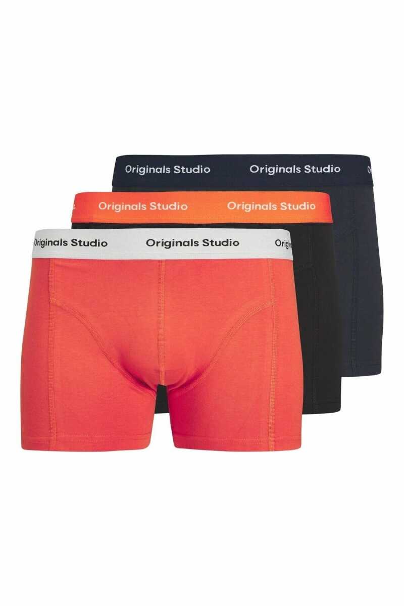 Jack Jones Vesterbro Solıd 3 Lü Paket Erkek Boxer 12272945 - 1