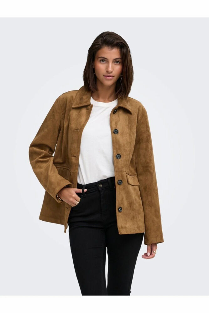 Jdy Parker Faux Suede Kadın Ceket 15361100 (1)