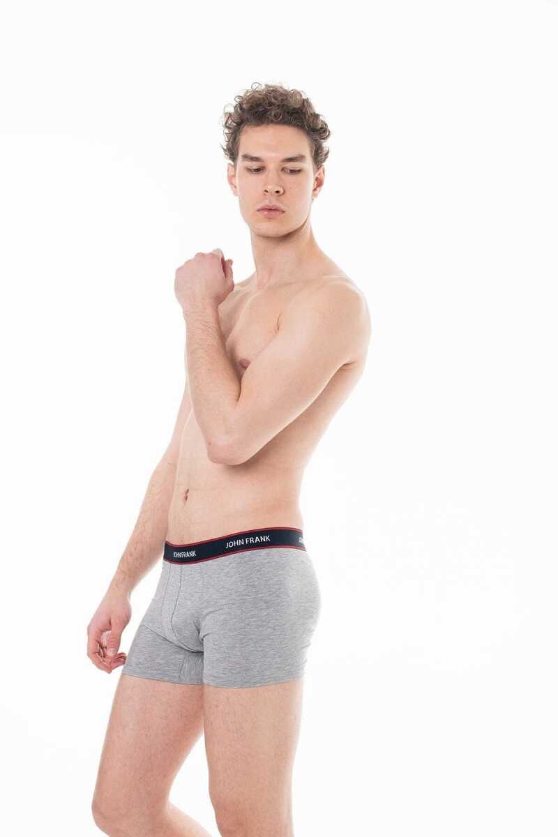 John Frank Feel Good Üçlü Paket Erkek Boxer JF3BFG01 - 6