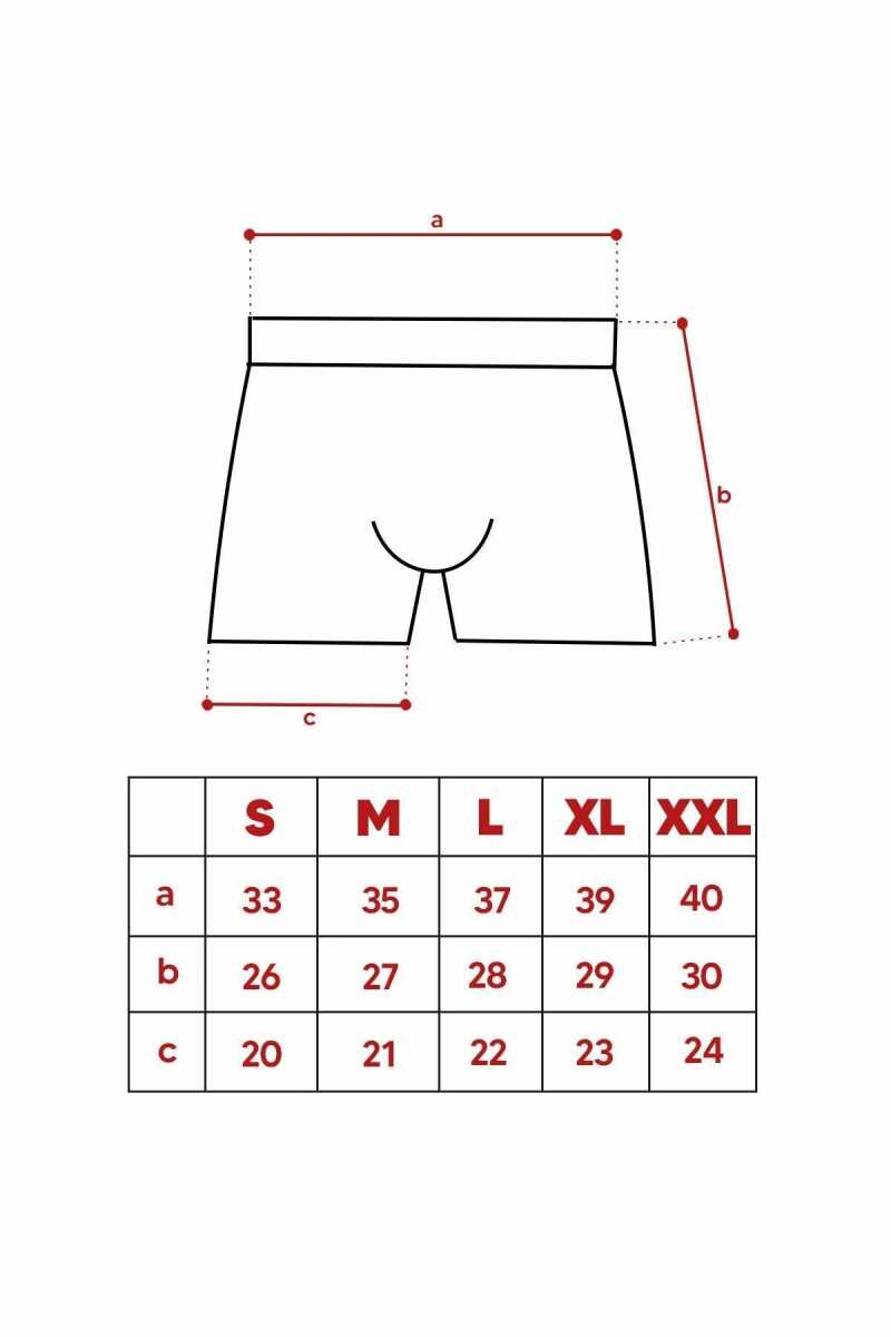 John Frank Feel Good Üçlü Paket Erkek Boxer JF3BFG01 - 7
