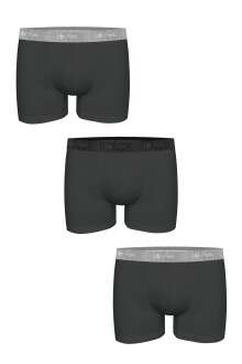 John Frank Üçlü Paket Erkek Boxer JF3BBLK02 