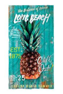 John Frank Unisex Plaj Havlusu JFSS22TW20-LONG BEACH 