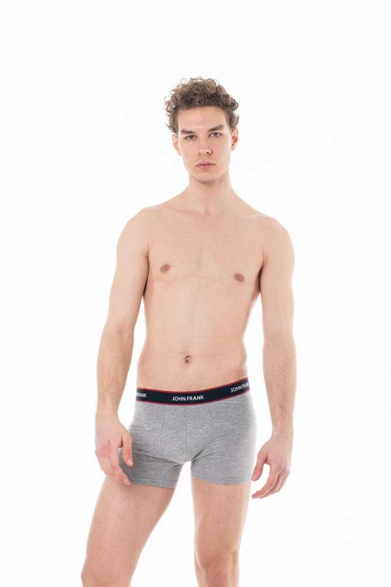 Jonh Frank Üçlü Paket Erkek Boxer JF3BFG02 - 3