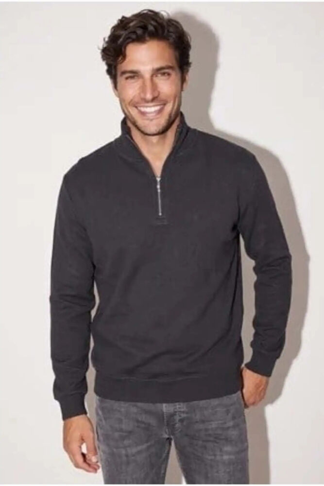 Jsco 6208 Dik Yaka 30/3 Slk Erkek Sweatshirt JSSWTK27E000006