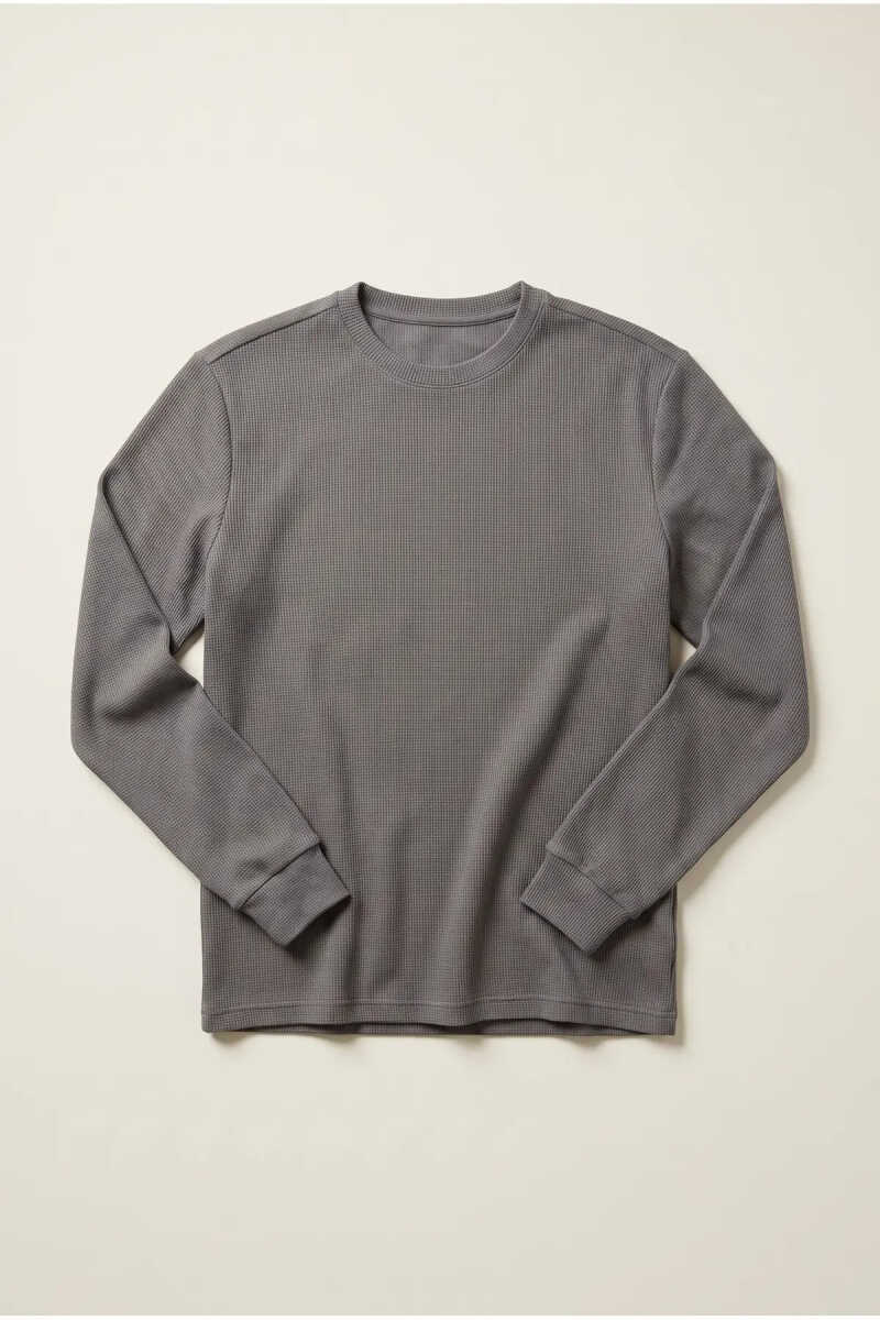 Jsco 6210 0 Yaka Basic Waffle Erkek Sweatshirt JSSWTK27E000007 - 3