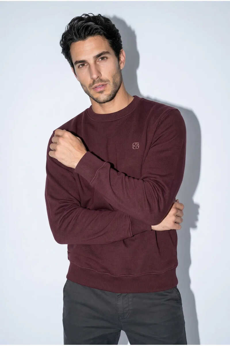Jsco 6212 0 Yaka Nakışlı Selanik Erkek Sweatshirt JSSWTK27E000009 - 1