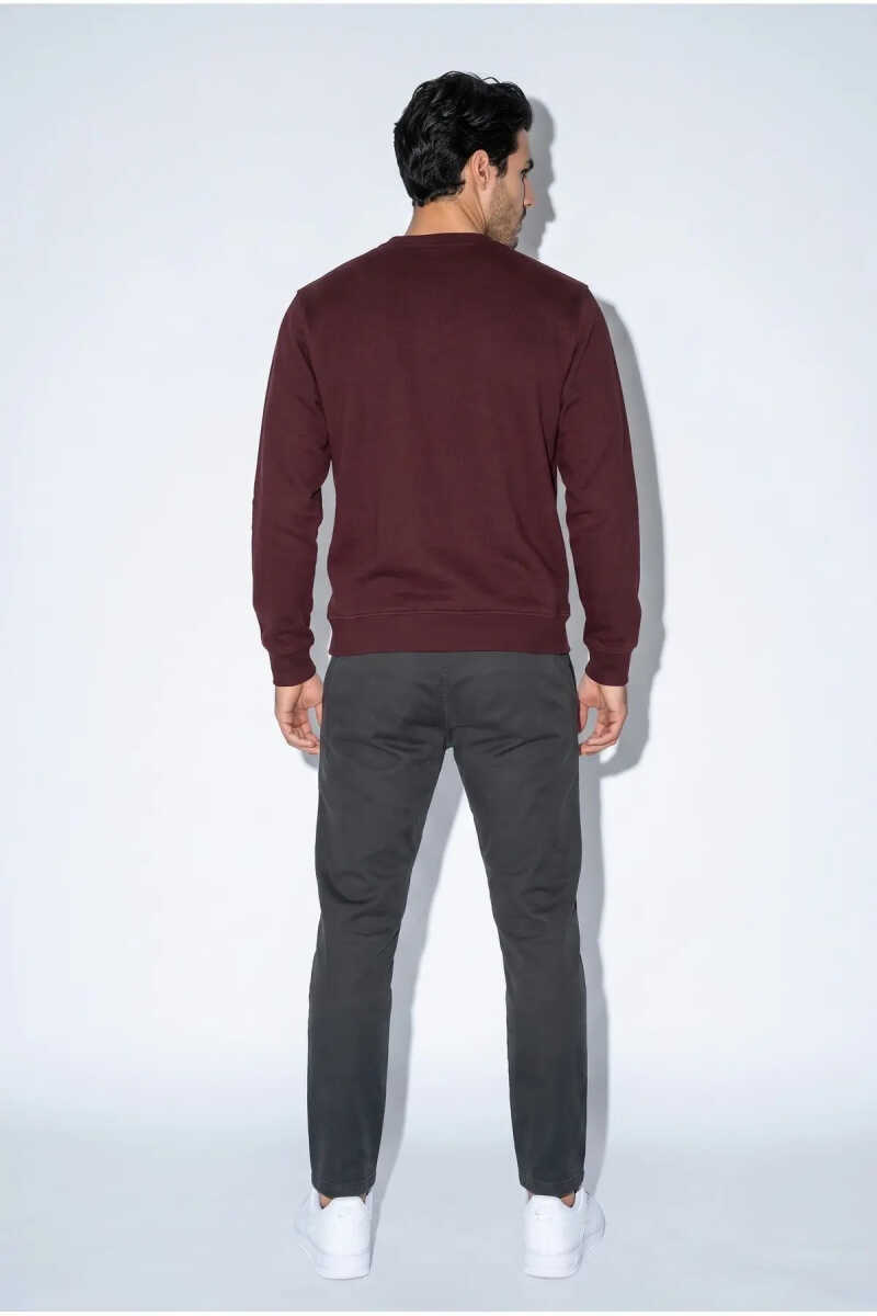 Jsco 6212 0 Yaka Nakışlı Selanik Erkek Sweatshirt JSSWTK27E000009 - 2