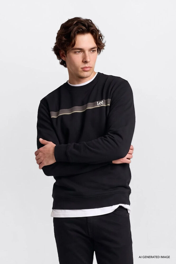 Lee Big Logo Erkek Sweatshirt L2620151001