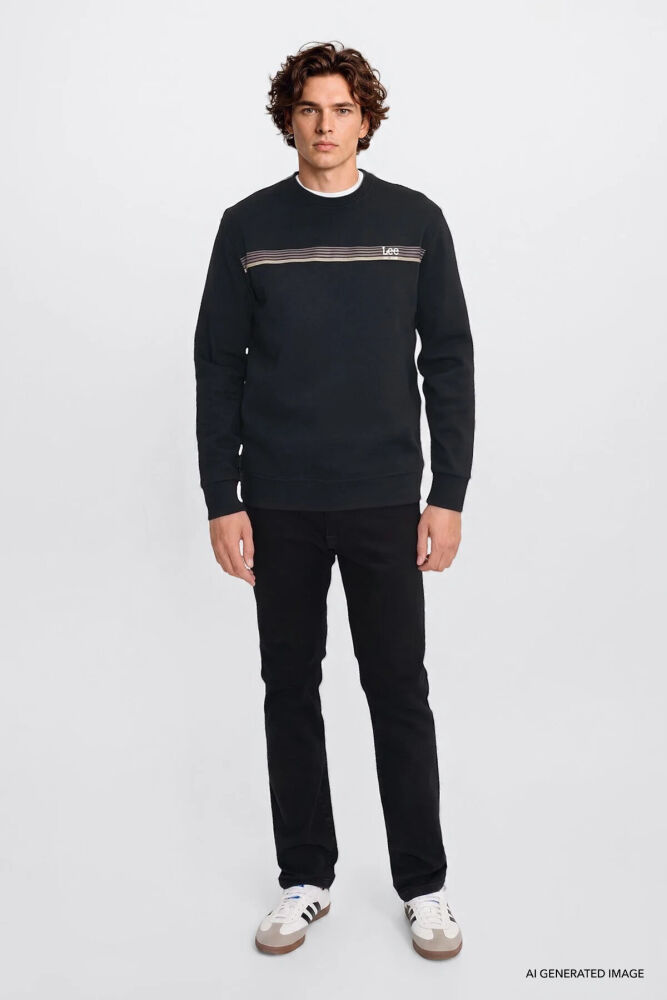 Lee Big Logo Erkek Sweatshirt L2620151001 (1)