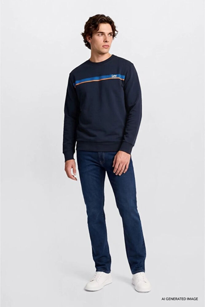 Lee Big Logo Erkek Sweatshirt L2620151411