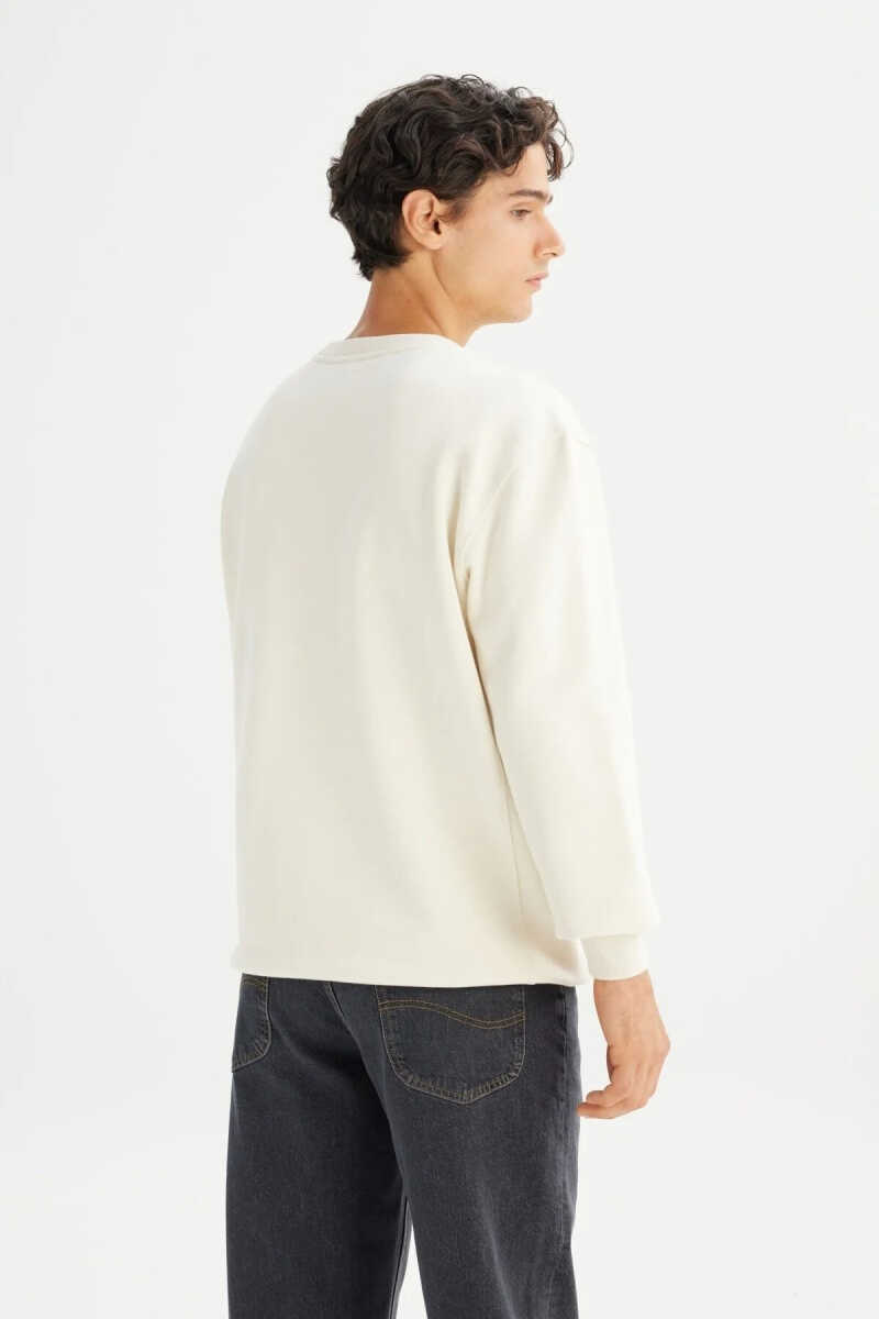 Lee Bisiklet Yaka Erkek Sweatshirt L82IRY102 - 5