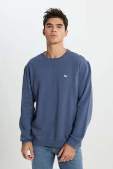 Lee Bisiklet Yaka Erkek Sweatshirt L82IRY315