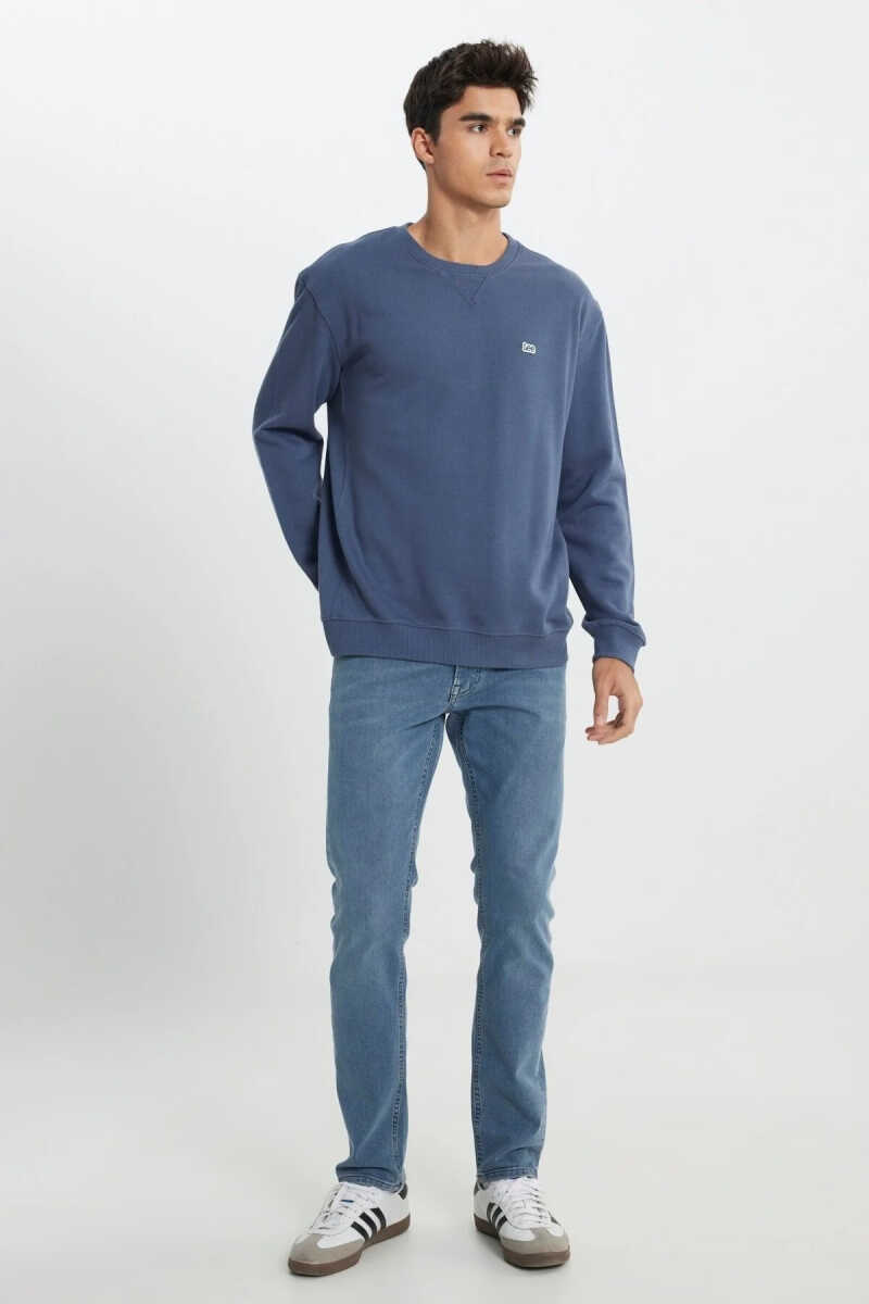 Lee Bisiklet Yaka Erkek Sweatshirt L82IRY315 - 3