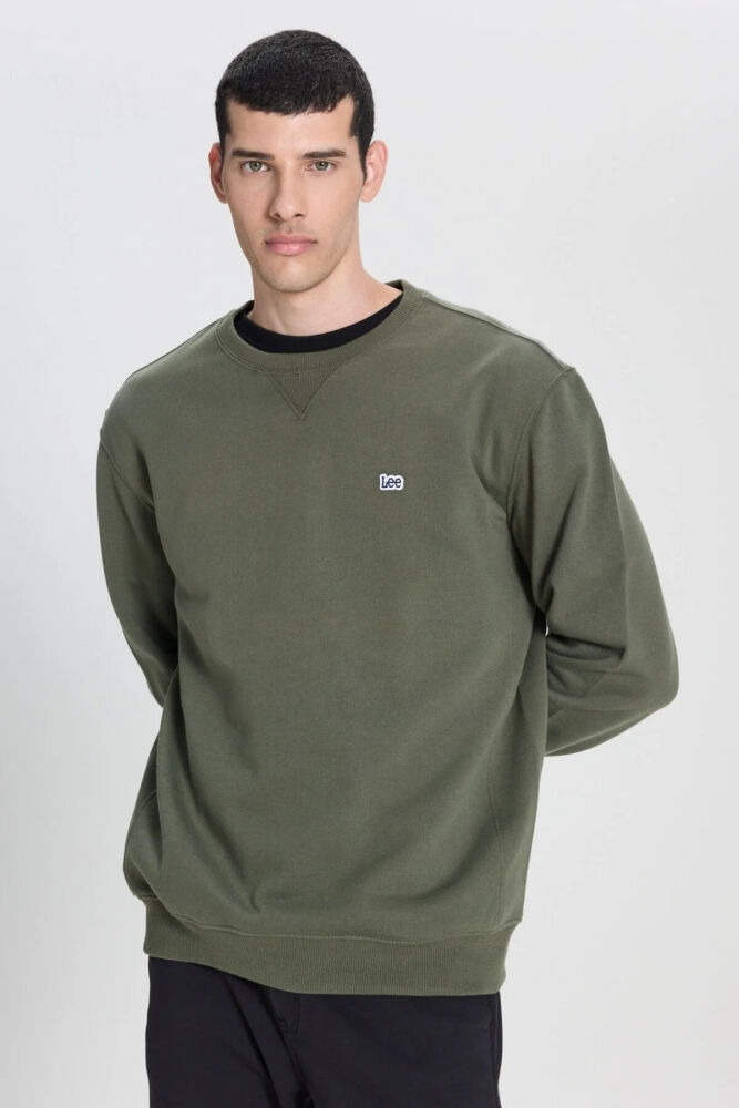 Lee Bisiklet Yaka Erkek Sweatshirt L82IRYA61 (1)