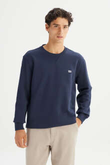 Lee Bisiklet Yaka Erkek Sweatshirt L82IRYMA 