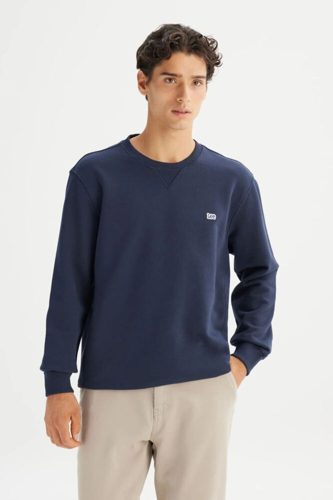 Lee Bisiklet Yaka Erkek Sweatshirt L82IRYMA