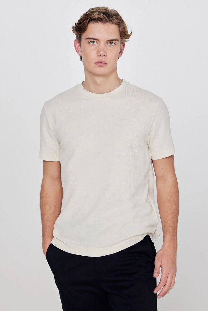 Lee Bisiklet Yaka Erkek T-shirt L2610123614