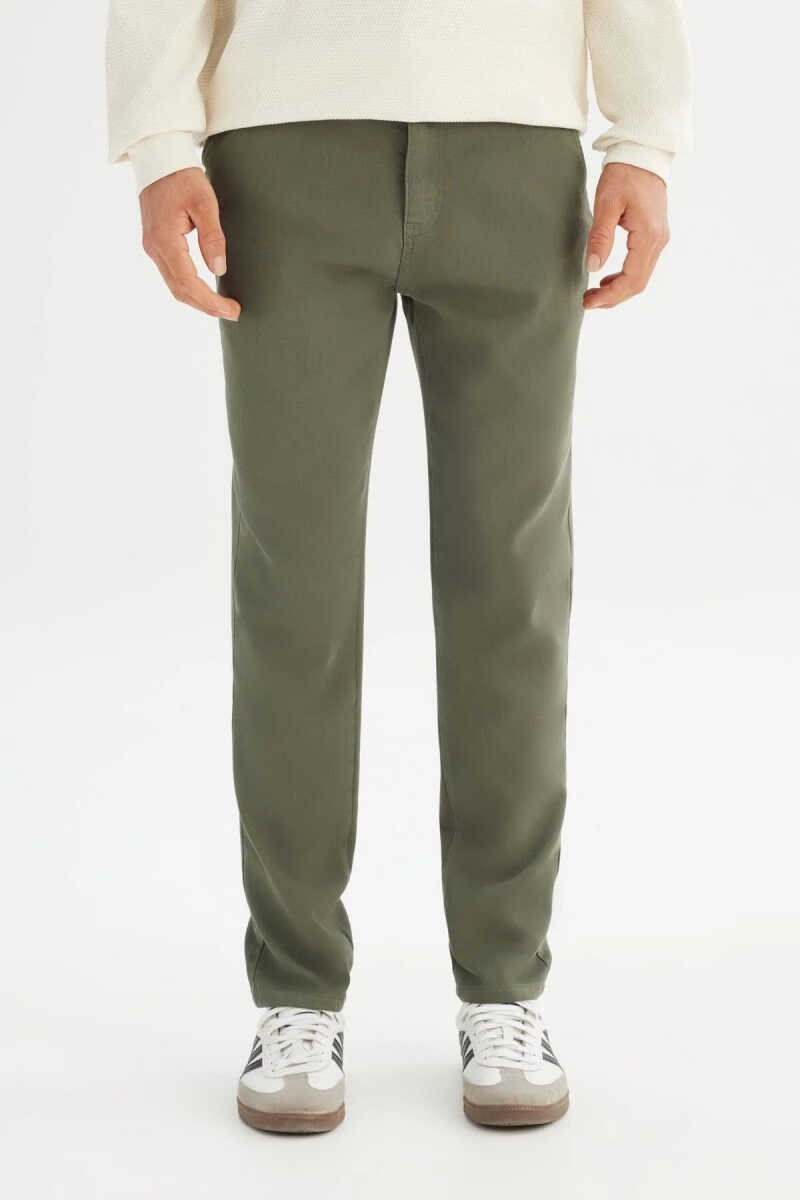 Lee Erkek Örme Chino Pantolon - 2