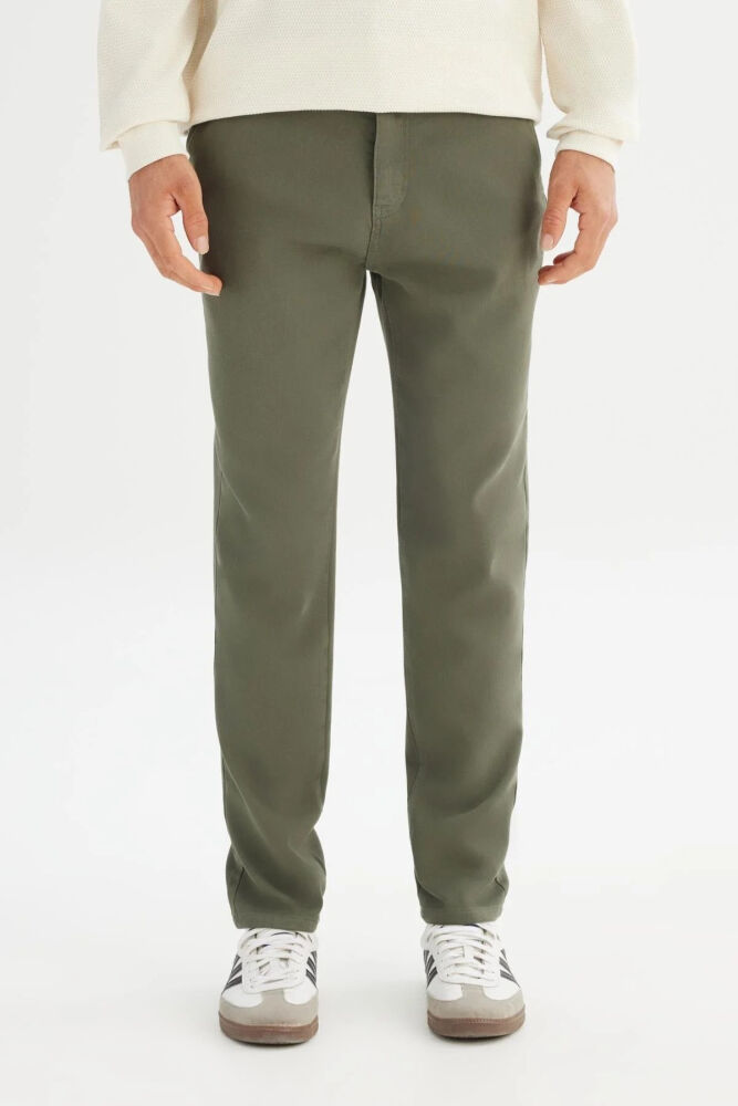 Lee Erkek Örme Chino Pantolon (1)