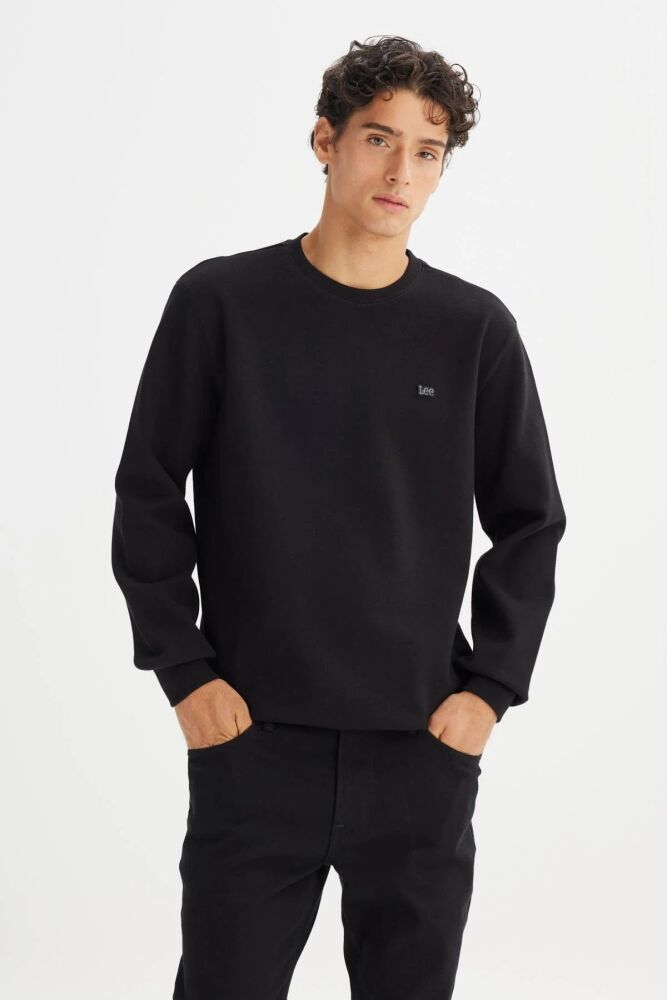 Lee Erkek Small Logo Sweatshirt L2520308001