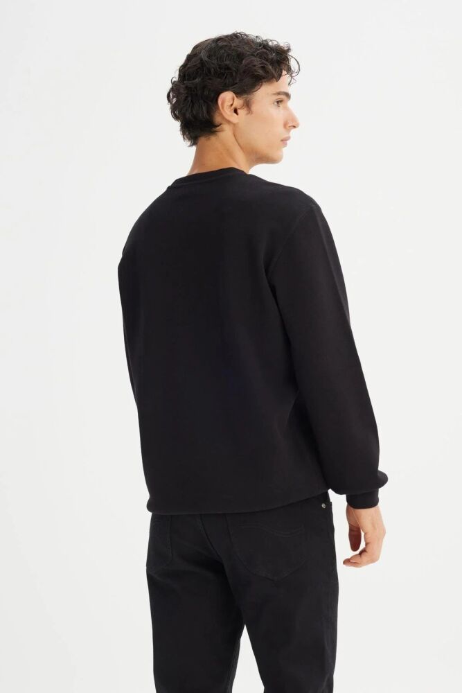 Lee Erkek Small Logo Sweatshirt L2520308001 (1)