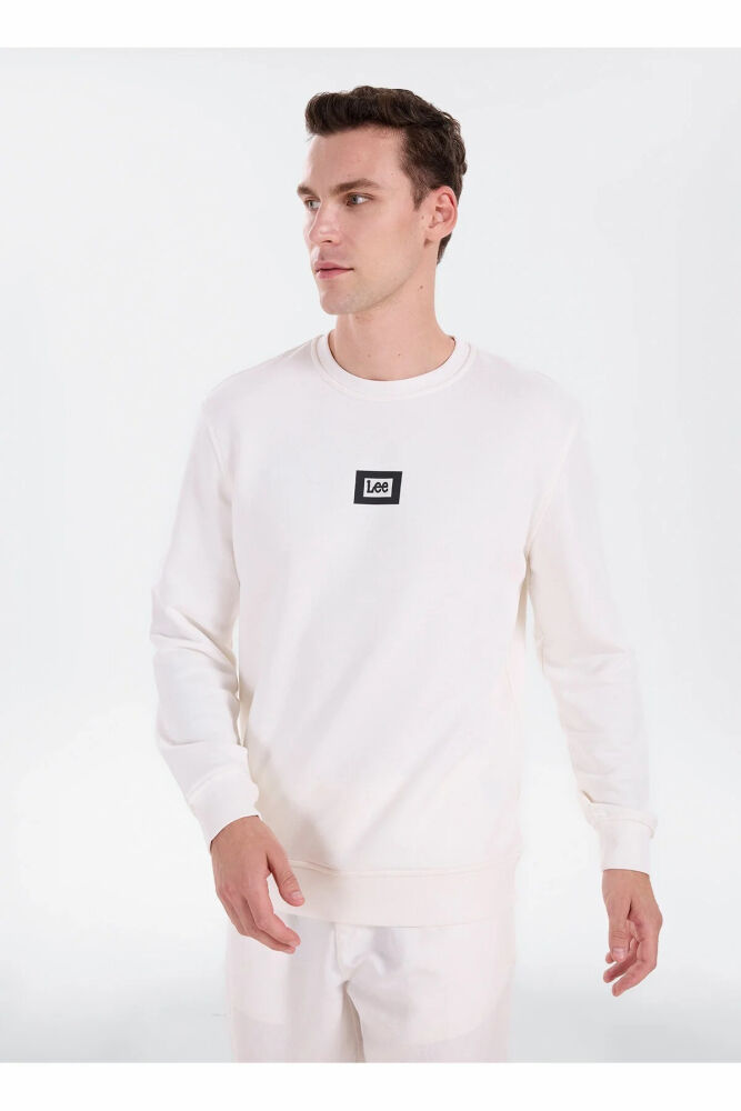 Lee Mid Logo Erkek Sweatshirt L2620075102