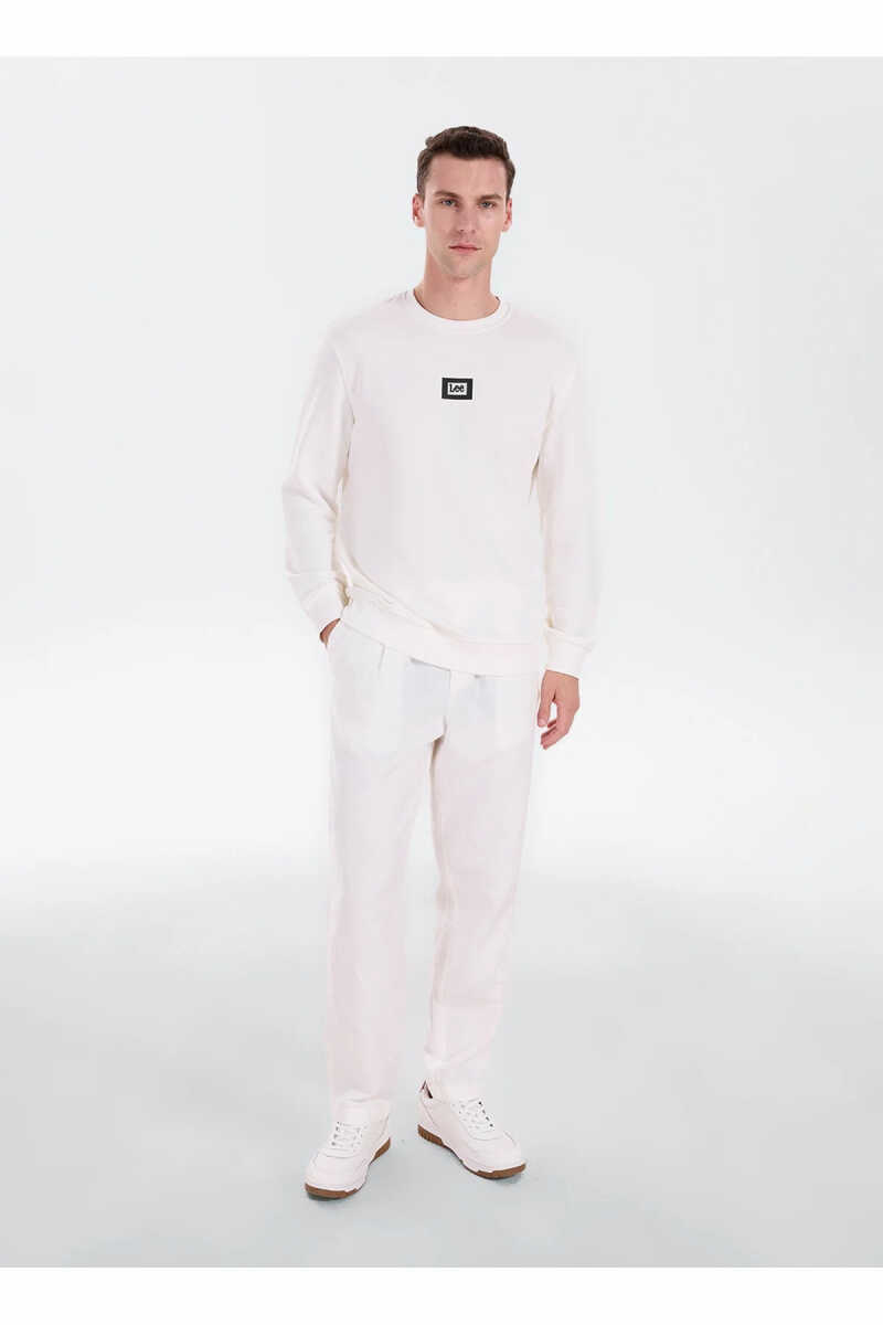 Lee Mid Logo Erkek Sweatshirt L2620075102 - 2