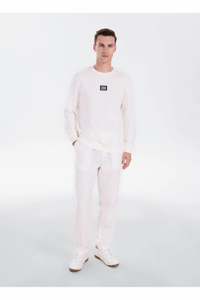 Lee Mid Logo Erkek Sweatshirt L2620075102 (1)