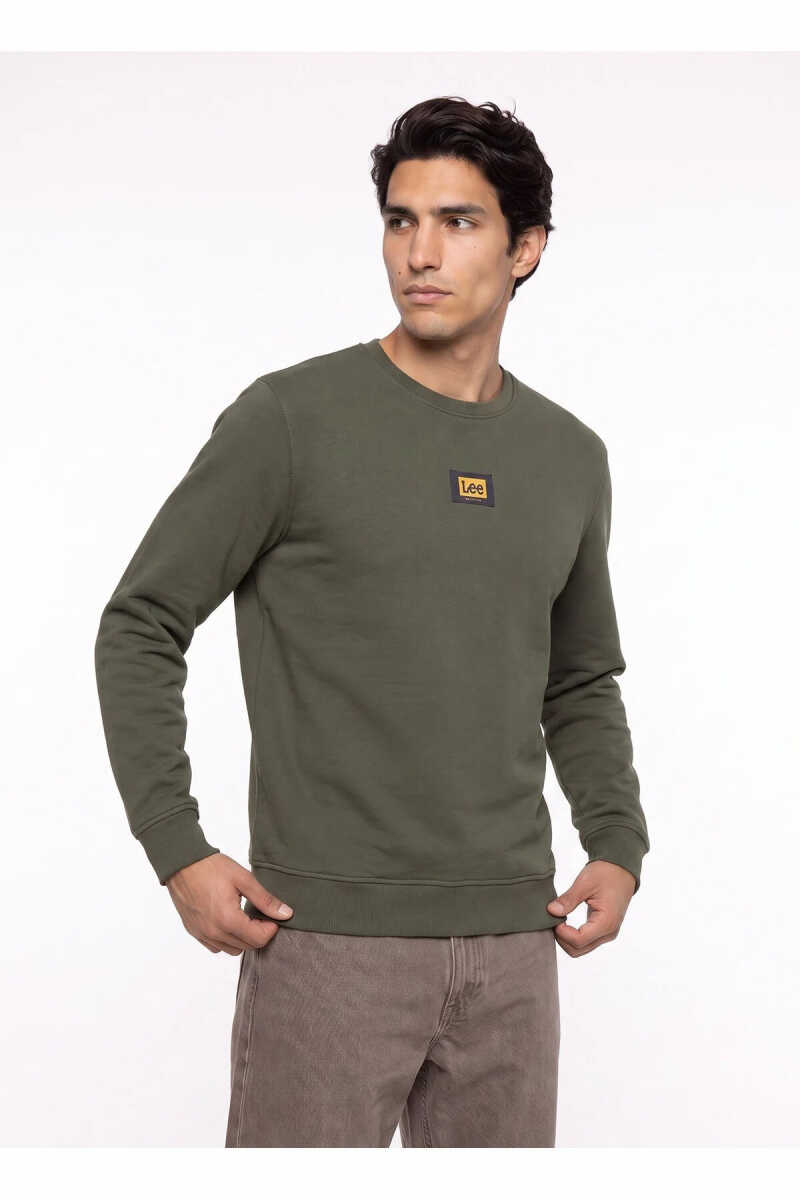 Lee Mid Logo Erkek Sweatshirt L2620075801 - 2