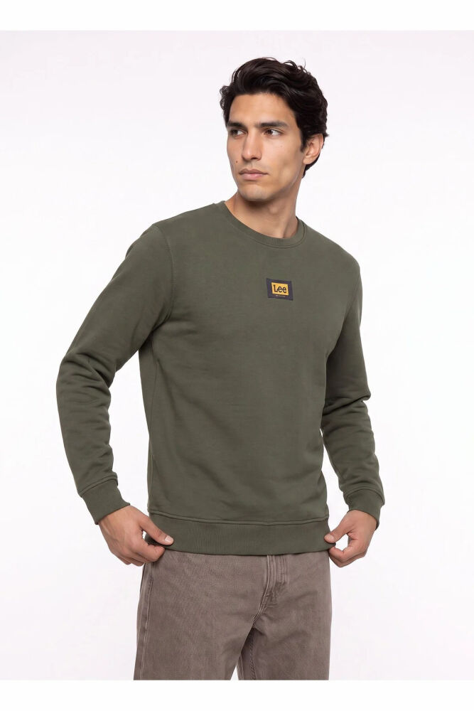 Lee Mid Logo Erkek Sweatshirt L2620075801 (1)
