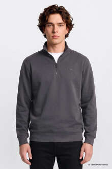 Lee Pike Interlock Half Zip Erkek Sweatshirt L2520312003