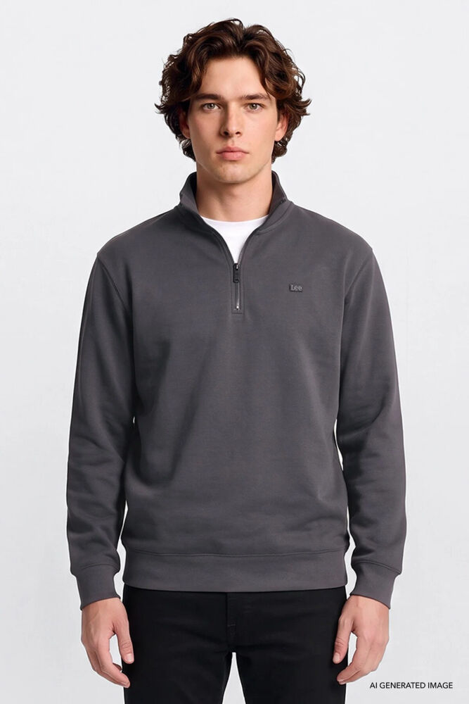 Lee Pike Interlock Half Zip Erkek Sweatshirt L2520312003
