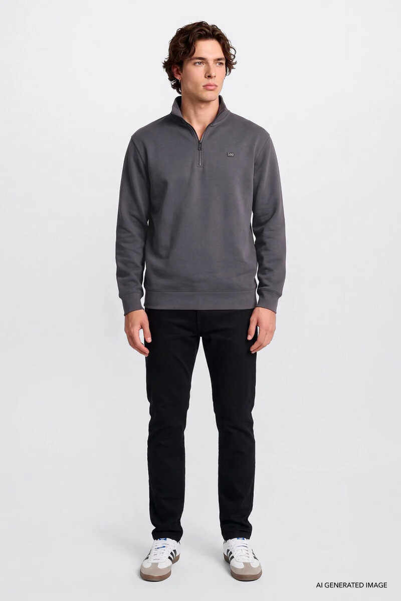 Lee Pike Interlock Half Zip Erkek Sweatshirt L2520312003 - 2