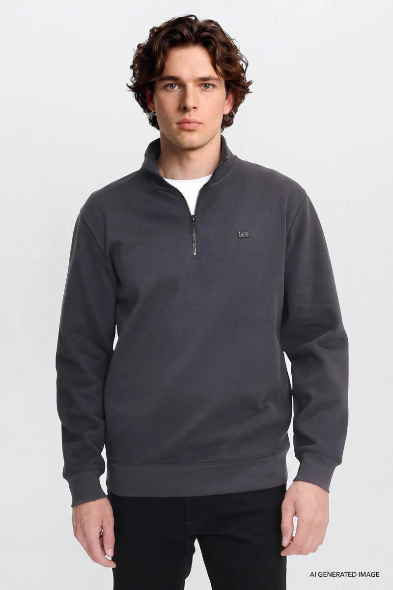 Lee Pike Interlock Half Zip Erkek Sweatshirt L2520312003 - 3