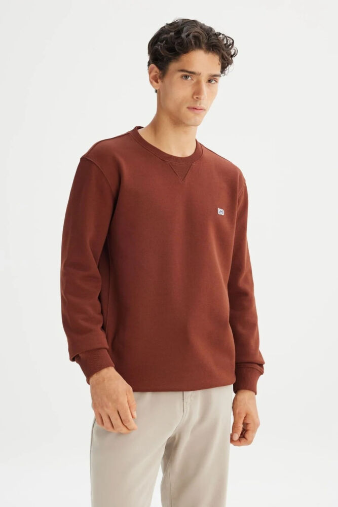 Lee Small Logo Erkek Sweatshirt L82IRY906