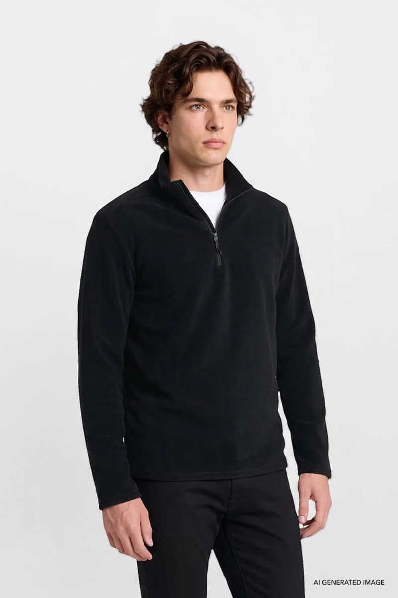 Lee Yarım Fermuar Erkek Polar Sweatshirt L2620001001 - 1