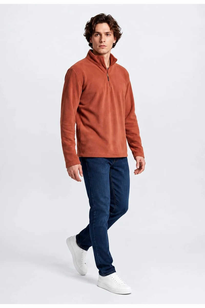 Lee Yarım Fermuar Erkek Polar Sweatshirt L2620002003 - 2
