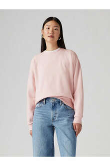 Levi2s Everyday Sweatshırt Fleece Kadın Pembe Sweatshirt 001TY-0006