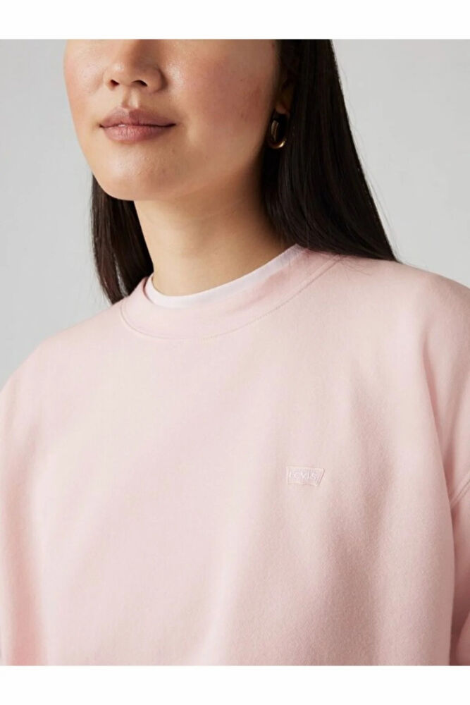 Levi2s Everyday Sweatshırt Fleece Kadın Pembe Sweatshirt 001TY-0006 (1)
