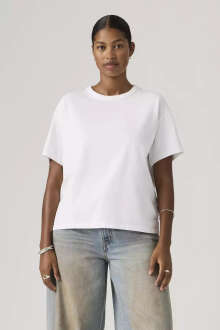 Levi2s Vıntage Ss Tee Heavyweıght Jersey Kadın Beyaz Tişört 008C3-0000 