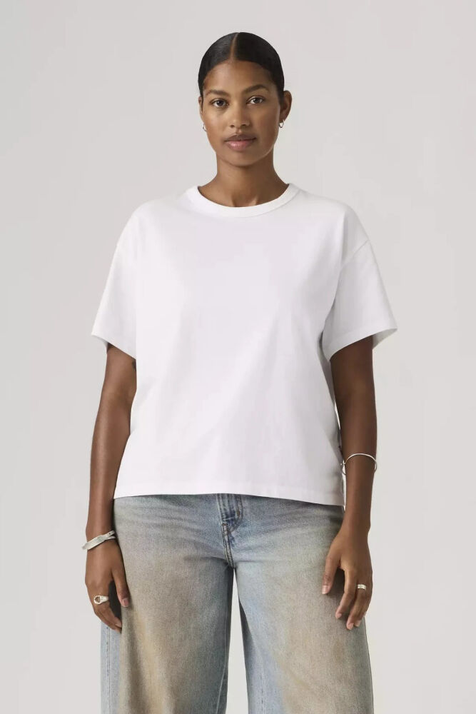 Levi2s Vıntage Ss Tee Heavyweıght Jersey Kadın Beyaz Tişört 008C3-0000